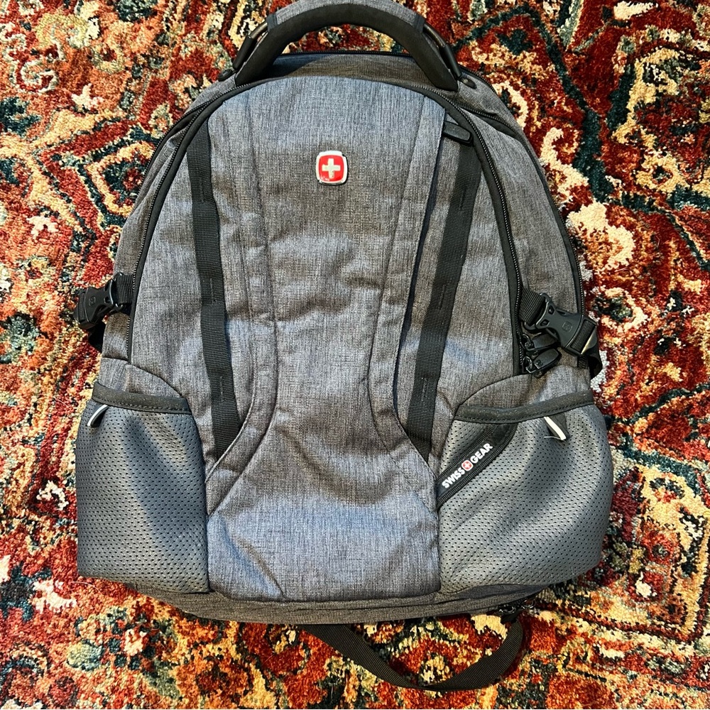 SwissGear Charcoal and Black Backpack